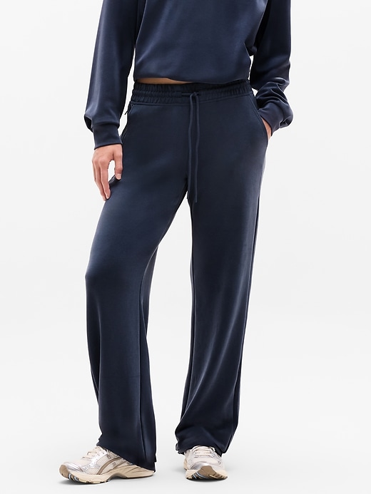 Image number 1 showing, Seasoft Mid Rise Straight Pant