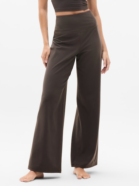 Elation Ultra High Rise Wide Leg Pant - Truffle