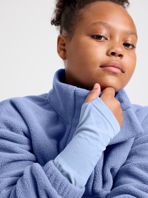 Image number 7 showing, Athleta Girl Microfleece Pullover