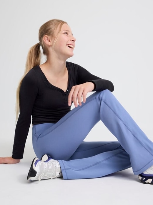 Image number 6 showing, Athleta Girl High Rise Chit Chat Flare Pant