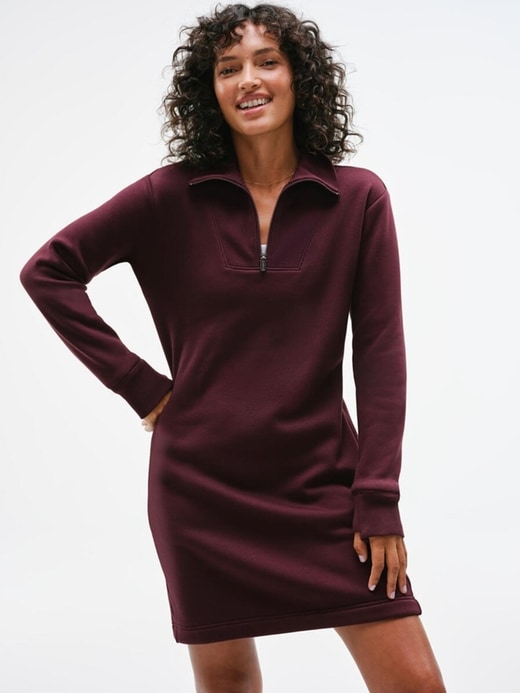 Image number 1 showing, Cozy Karma 1/2 Zip Dress