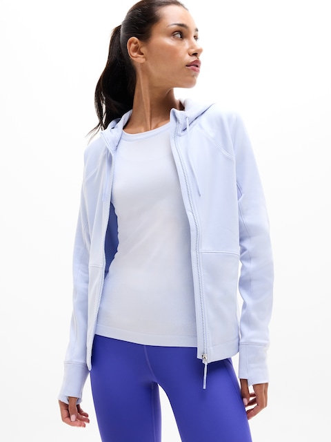 Unstoppable Fleece Lined Full Zip Jacket - Gossamer
