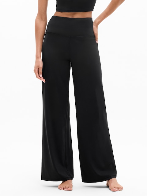 Elation Ultra High Rise Wide Leg Pant - Black