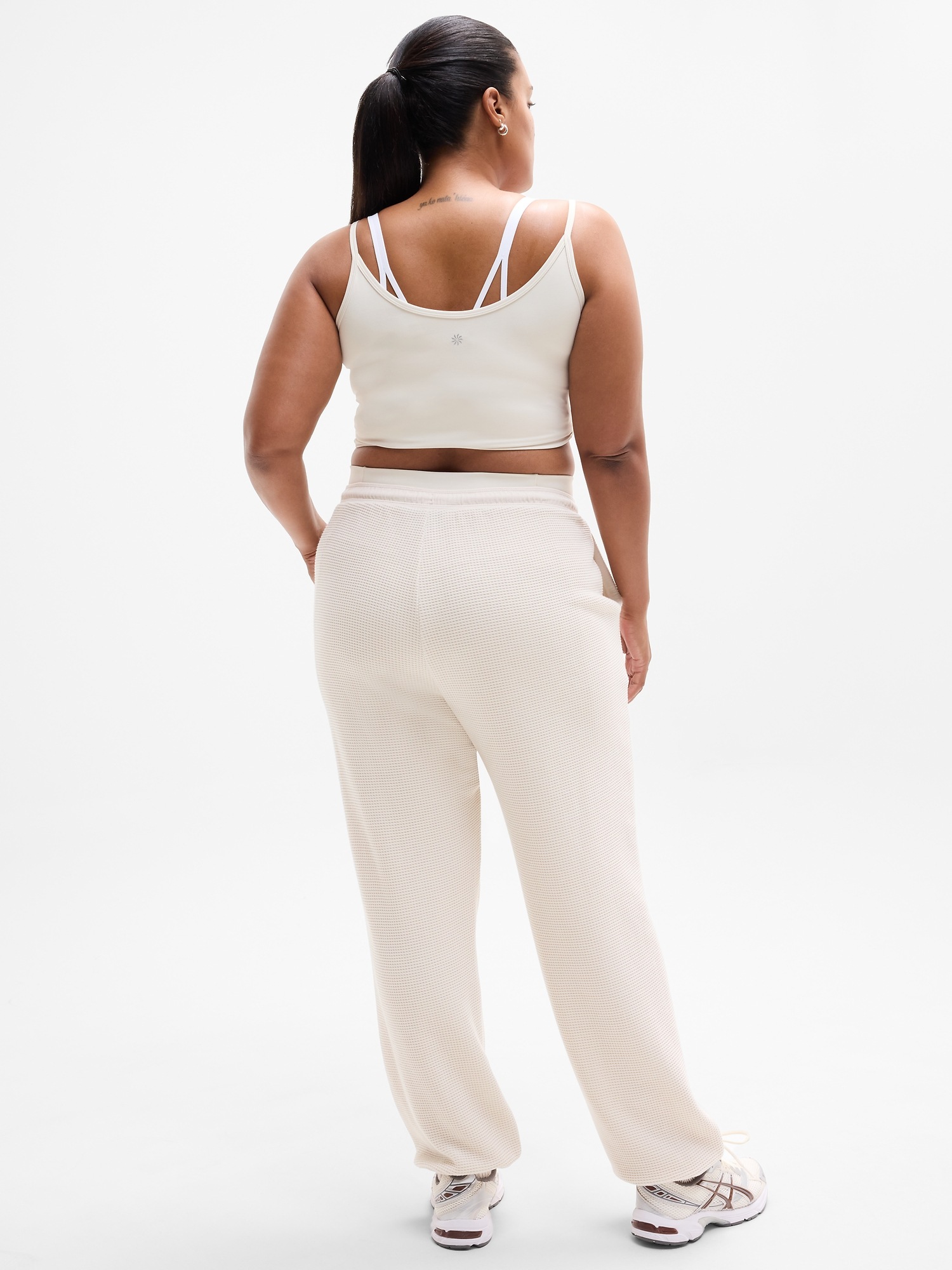 Tranquil Mid Rise Waffle Jogger