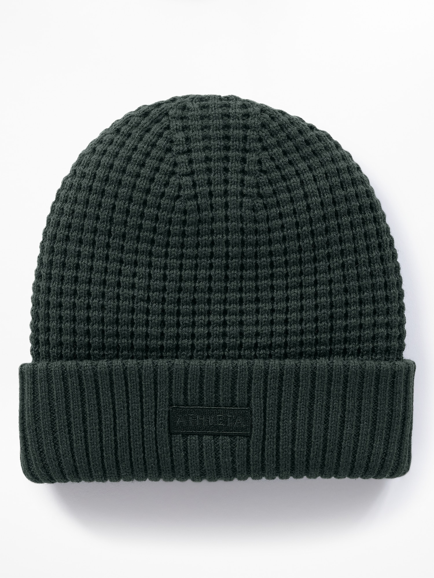 Athleta Upslope Waffle Beanie In Green