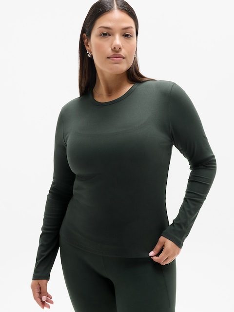 Signature Rib Top - Elm