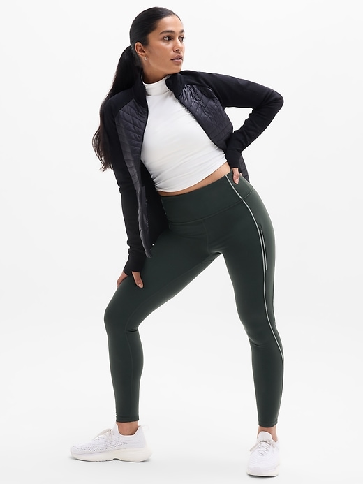 Image number 2 showing, Rainier High Rise Reflective Stripe Legging