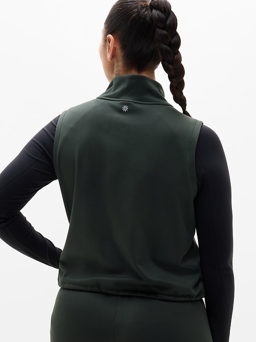Image number 6 showing, Unstoppable 1/2 Zip Cropped Vest