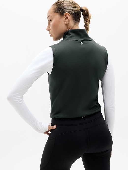 Image number 3 showing, Unstoppable 1/2 Zip Cropped Vest