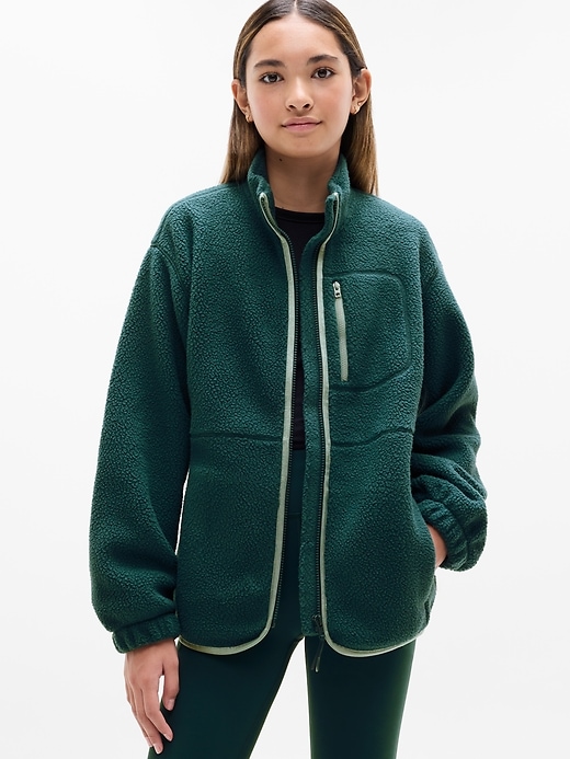 Image number 1 showing, Athleta Girl Cozy Hour Jacket
