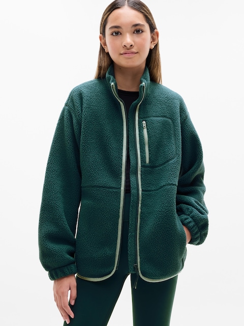 Athleta Girl Cozy Hour Jacket - Pine