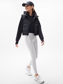 Image number 2 showing, Athleta Girl High Rise Logo Chit Chat Sheen Legging