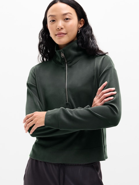 Seasoft Quarter Zip - Elm