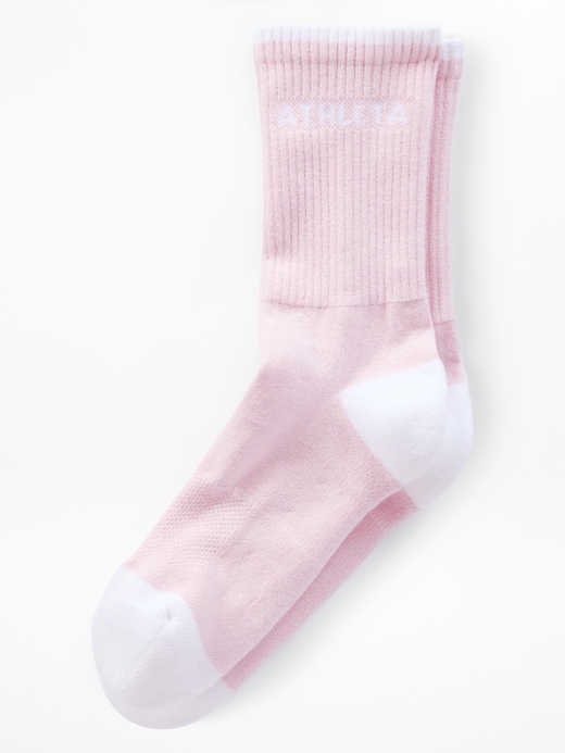 Image number 1 showing, Athleta Colorblock Everyday Crew Sock