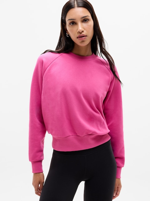 Forever Fleece Relaxed Crew Sweatshirt - Jewel