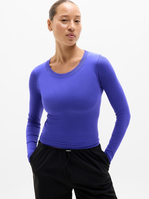 Renew Seamless Crewneck Top - Borealis