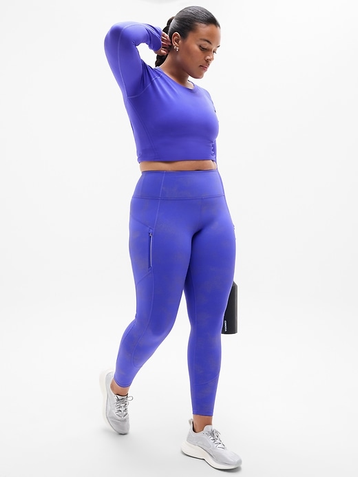 Image number 6 showing, Rainier High Rise Reflective Print Legging