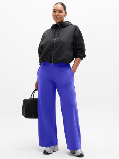Venice High Rise Wide Leg Pant - Borealis