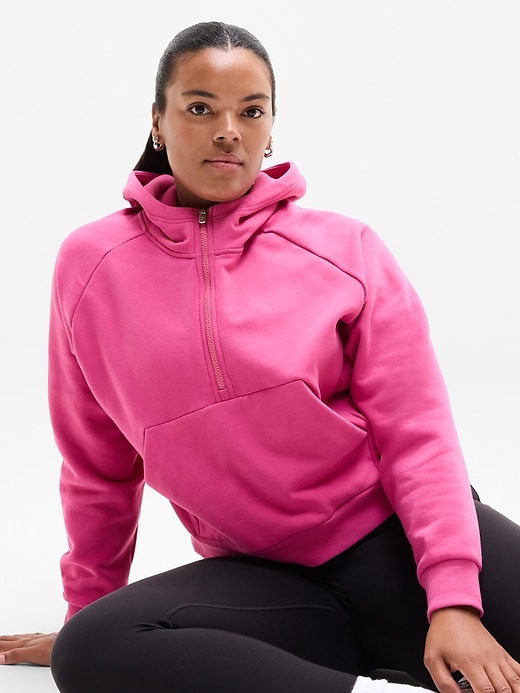 Image number 4 showing, Forever Fleece 1/2 Zip Hoodie