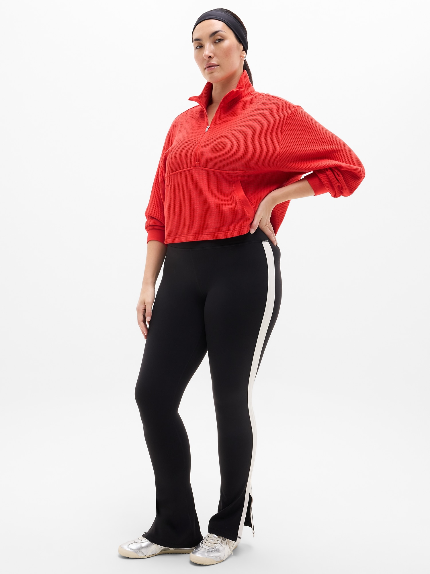 Tranquil Waffle 1/2 Zip Sweatshirt