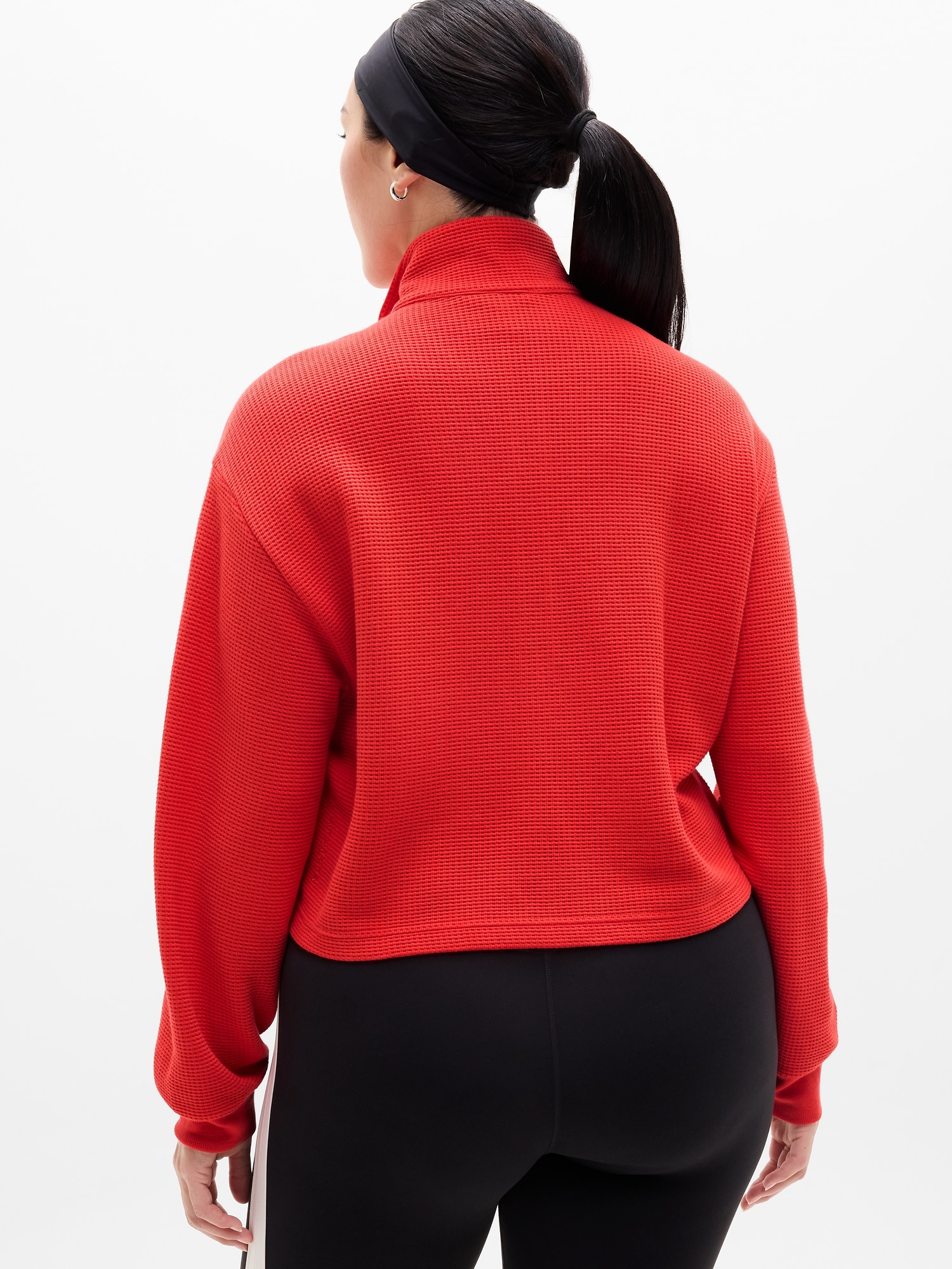 Tranquil Waffle 1/2 Zip Sweatshirt