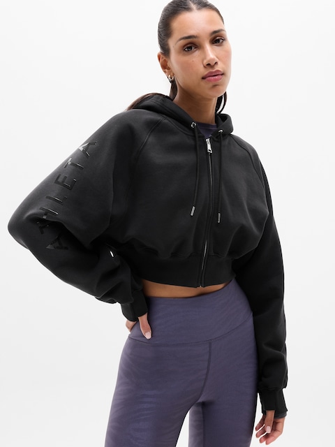Simone Biles Forever Fleece Crop Full Zip