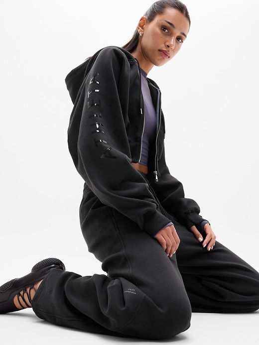 Image number 2 showing, Simone Biles Forever Fleece Crop Full Zip