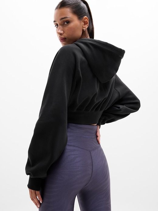 Image number 3 showing, Simone Biles Forever Fleece Crop Full Zip