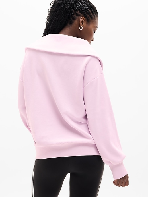Image number 7 showing, Ottoman Rib 1/4 Zip Sweatshirt