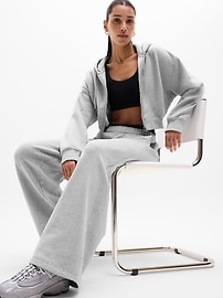 Image number 2 showing, Forever Fleece Crop Full Zip