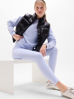 Forever Fleece Relaxed Crew Sweatshirt - Blue - image 2