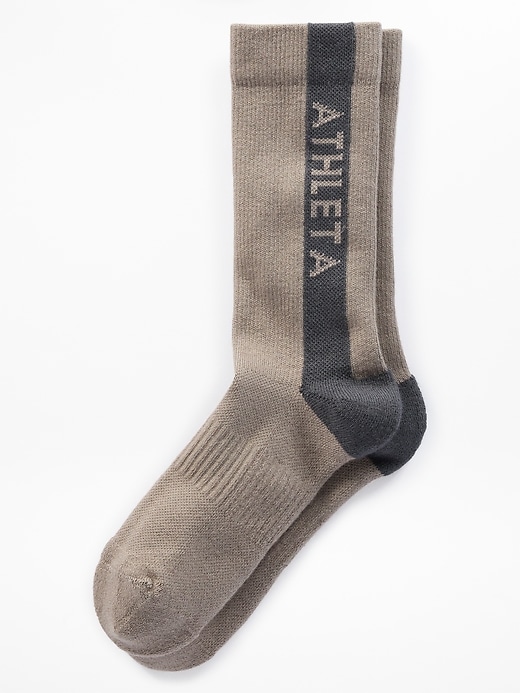 Image number 1 showing, Athleta Performance Wool Crew Sock