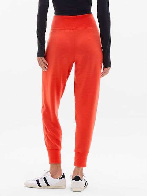 Coaster Luxe High Rise Jogger - Cardinal