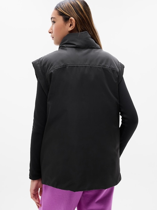 Image number 3 showing, Athleta Girl Long Puffer Vest