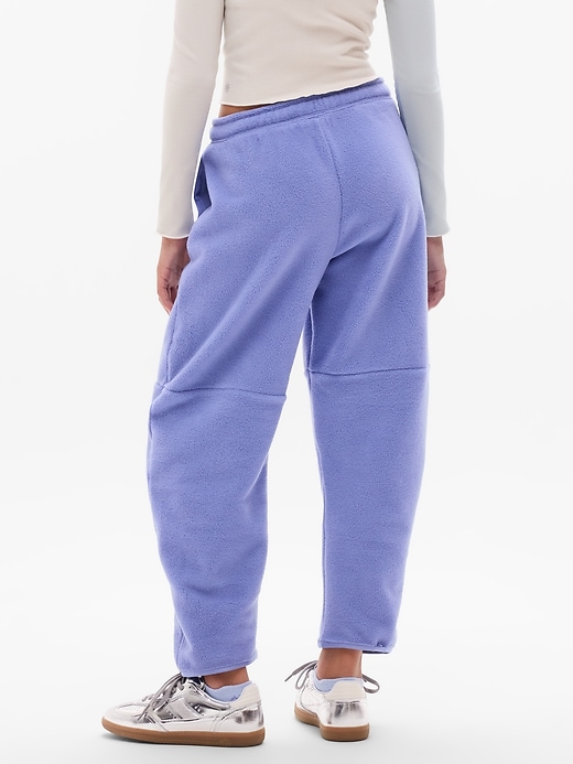 Image number 3 showing, Athleta Girl Microfleece Barrel Jogger