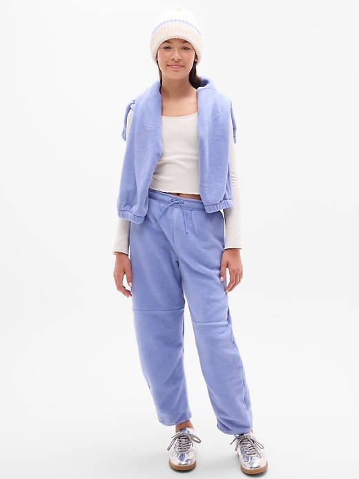 Image number 2 showing, Athleta Girl Microfleece Barrel Jogger