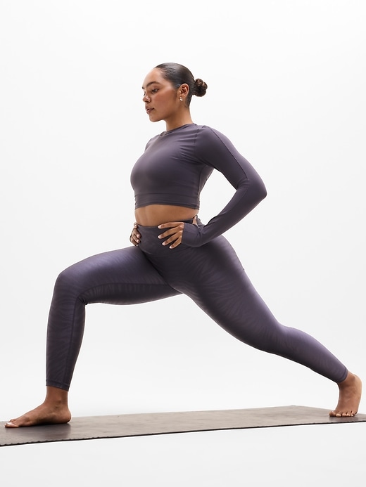 Image number 7 showing, Simone Biles Shine High Rise Elation 7/8 Legging