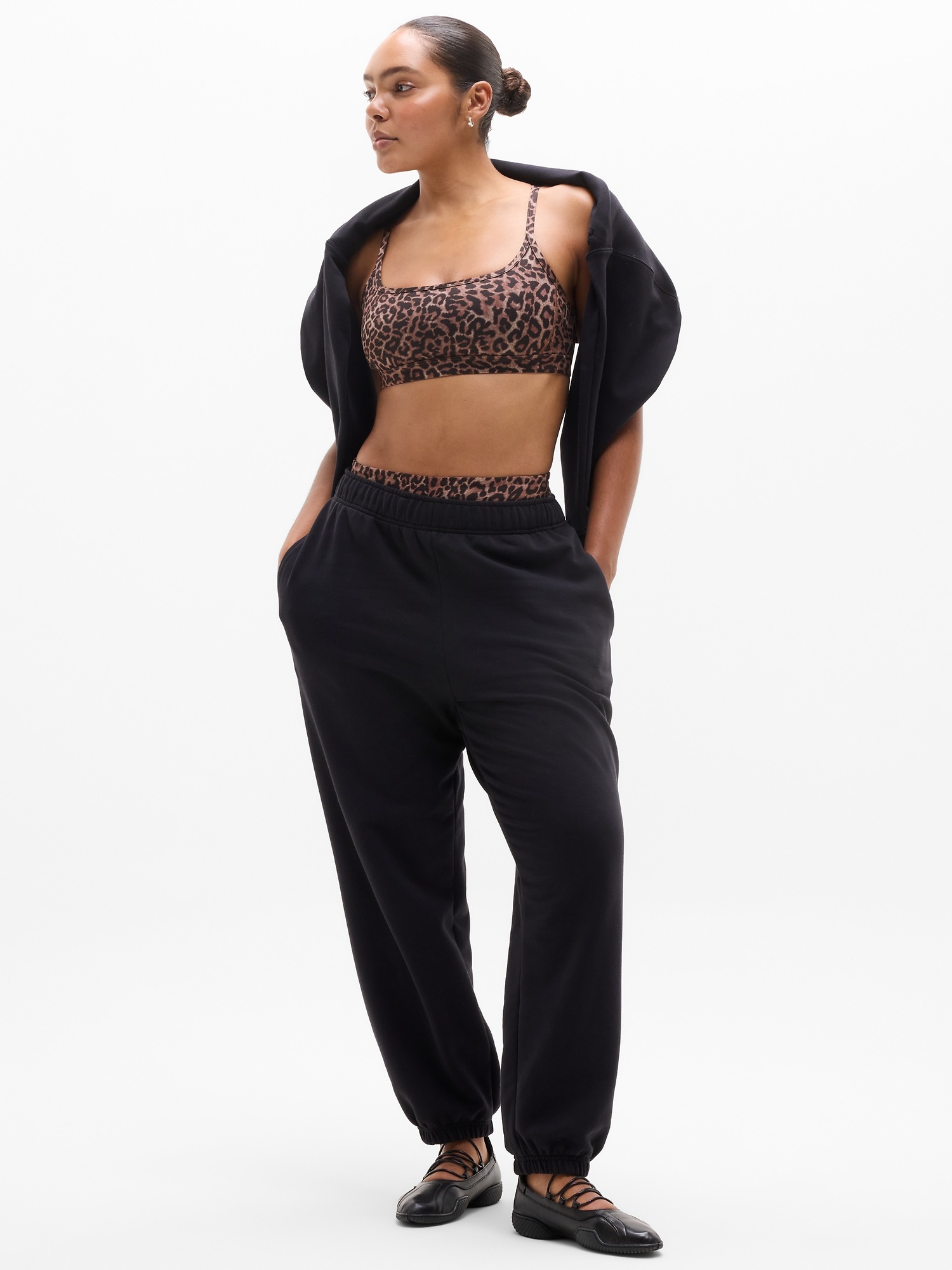 Square Neck Bra A-C - Brown - View 34