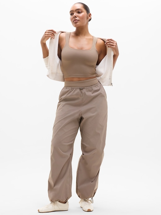 Image number 5 showing, Transcend Square Neck Crop Sports Bra A-C