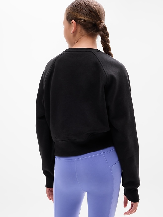 Image number 4 showing, Athleta Girl All Day Crewneck Sweatshirt