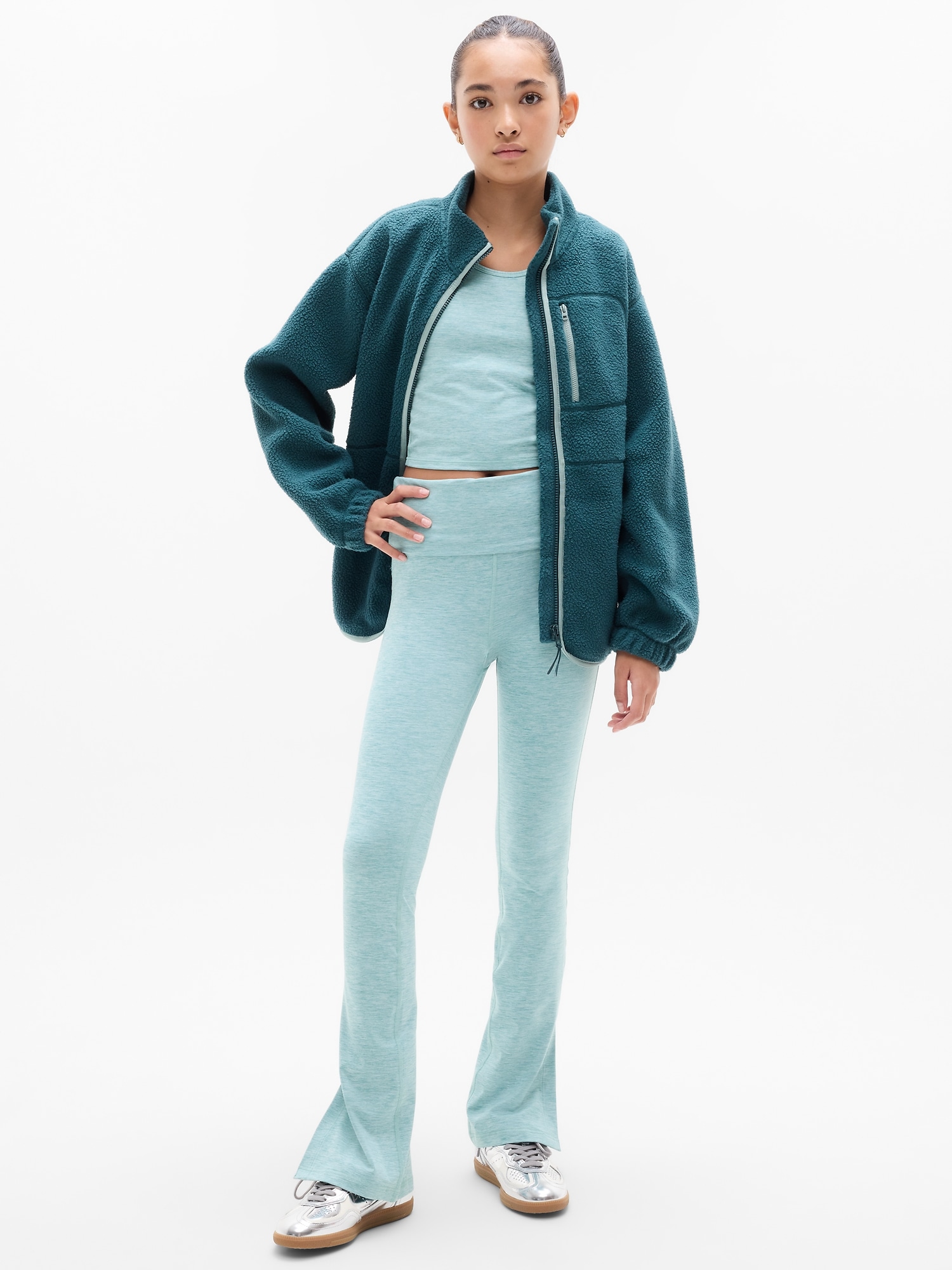 Athleta Girl Roll Waistband Flutter Flare