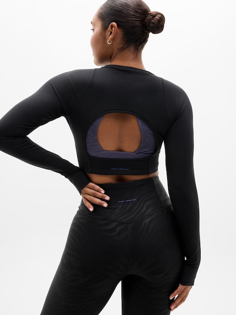 Simone Biles Transcend Open Back Top