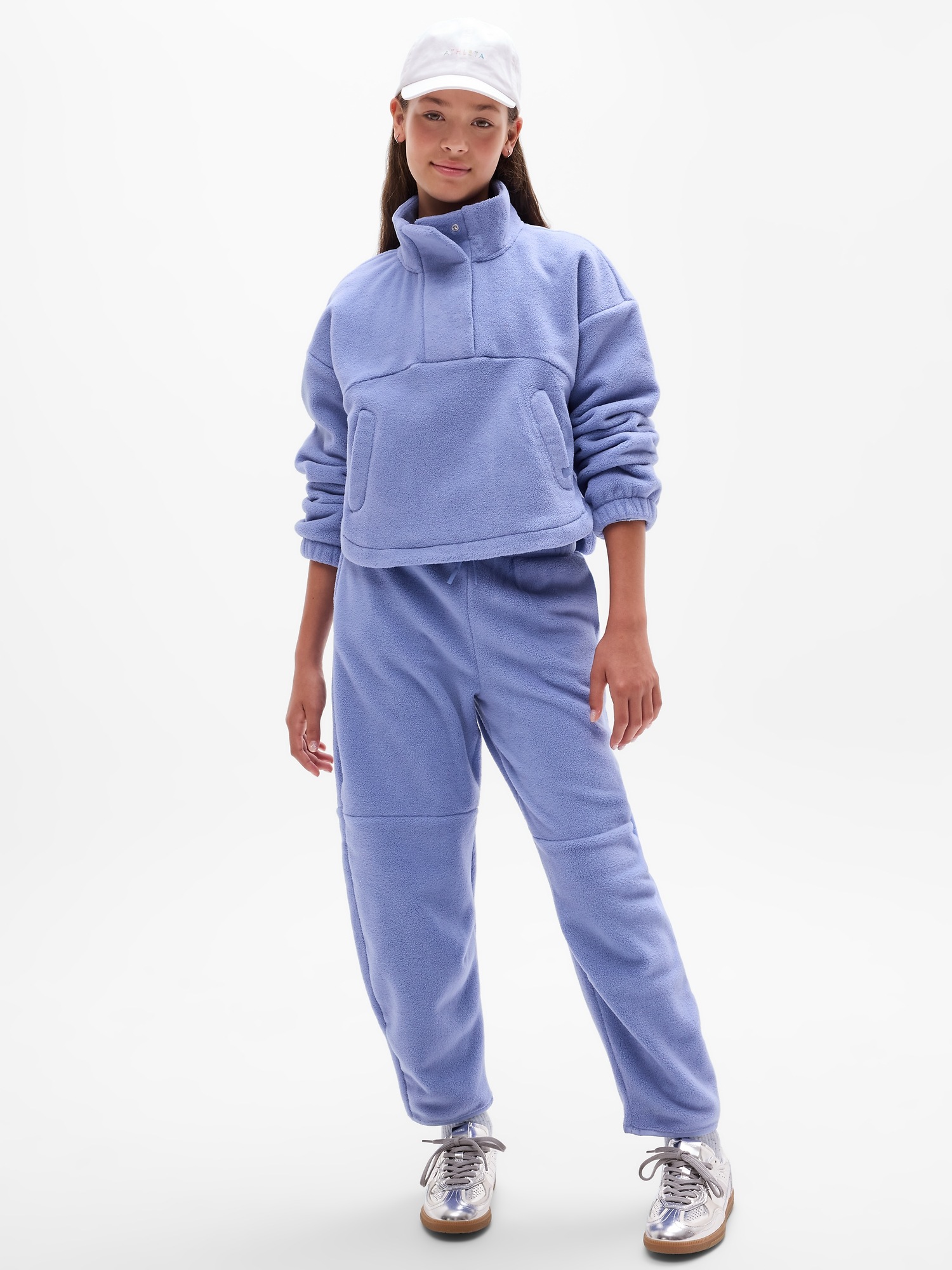 Athleta Girl Microfleece Pullover