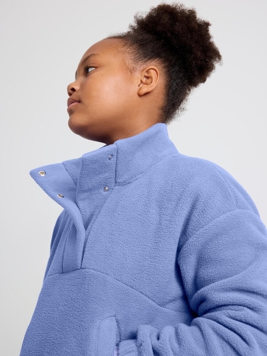 Image number 2 showing, Athleta Girl Microfleece Pullover