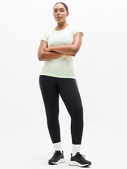 Momentum Seamless Tee - Green - image 4