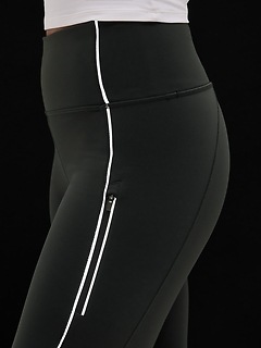 Rainier High Rise Reflective Stripe Legging