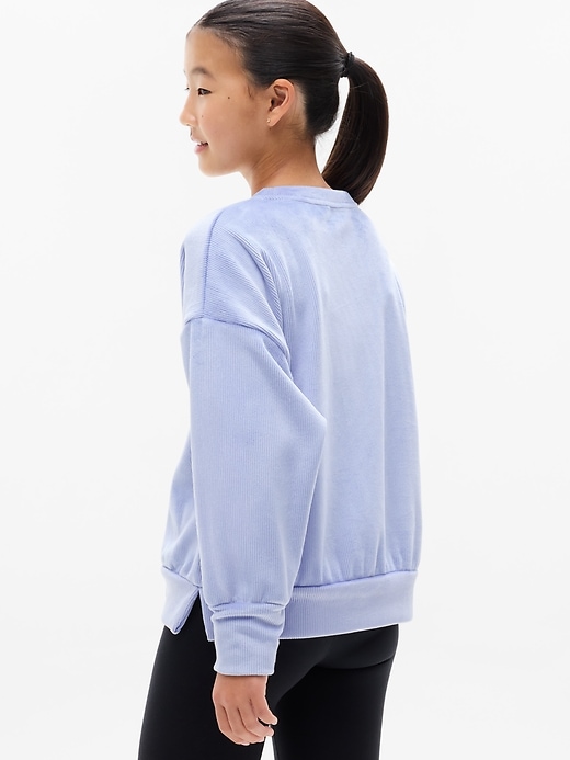 Image number 3 showing, Athleta Girl Cozy Rib Crewneck