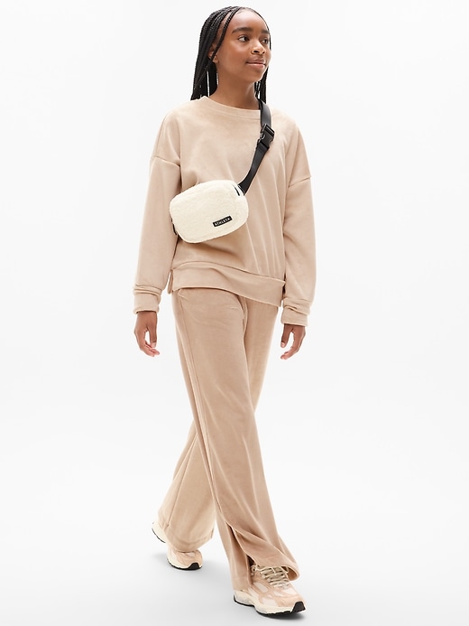 Image number 2 showing, Athleta Girl Cozy Rib Crewneck