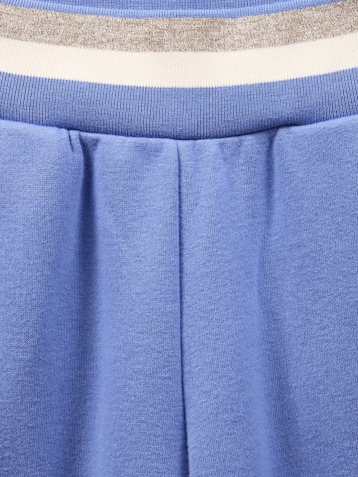 Athleta Girl All Day Sparkle Rib Wide Fleece Leg Pant