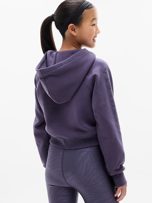Image number 3 showing, Simone Biles Athleta Girl All Day Half Zip Hoodie
